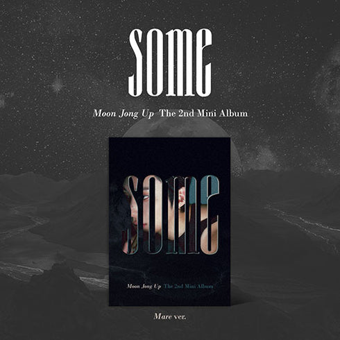 MOON JONG UP 2ND MINI ALBUM - SOME + APPLEMUSIC PHOTOCARD